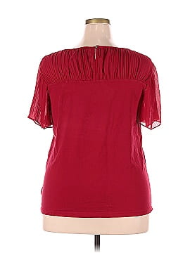 Lauren by Ralph Lauren Short Sleeve Blouse (view 2)