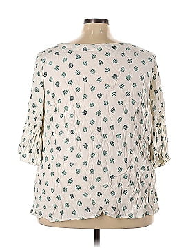 Ann Taylor LOFT 3/4 Sleeve Blouse (view 2)