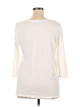 Ann Taylor LOFT 3/4 Sleeve T-Shirt (view 2)