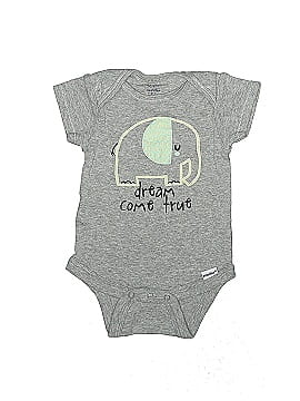 Gerber Organic Short Sleeve Onesie (view 1)