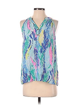 Lilly Pulitzer Sleeveless Silk Top (view 1)