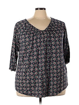 Lucky Brand 3/4 Sleeve Blouse (view 1)