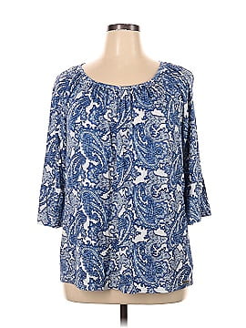 MICHAEL Michael Kors 3/4 Sleeve Blouse (view 1)