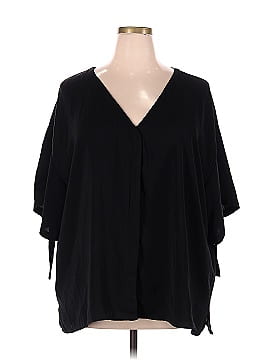 ELOQUII 3/4 Sleeve Blouse (view 1)