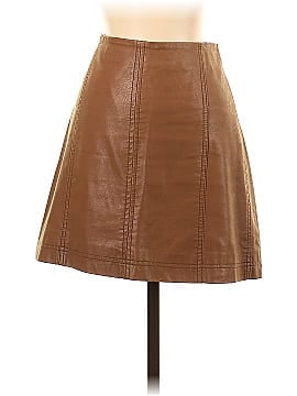 Free People Faux Leather Skirt (view 1)