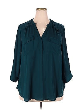 Torrid 3/4 Sleeve Blouse (view 1)