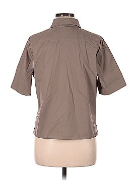 Donna Karan New York 3/4 Sleeve Button-Down Shirt (view 2)