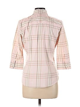 Burberry 3/4 Sleeve Button-Down Shirt (view 2)