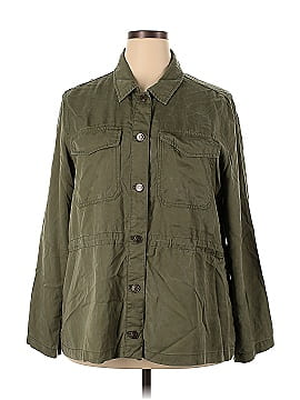 Gap 3/4 Sleeve Button-Down Shirt (view 1)