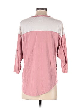 Victoria's Secret Pink 3/4 Sleeve T-Shirt (view 2)