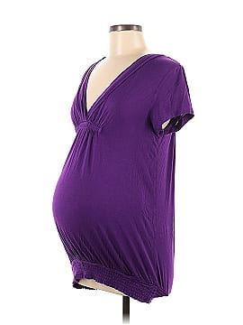 Liz Lange Maternity for Target Short Sleeve Top (view 1)