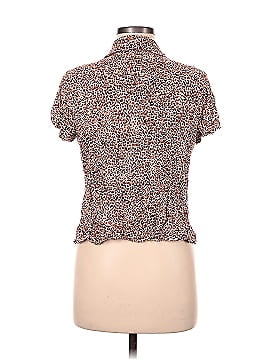 Olivaceous Short Sleeve Blouse (view 2)