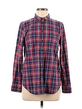 J.Crew Factory Store Long Sleeve Button-Down Shirt (view 1)