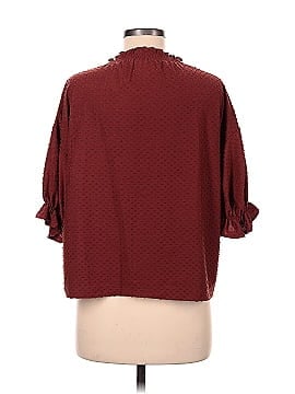 TeXTURE & THREAD Madewell 3/4 Sleeve Blouse (view 2)