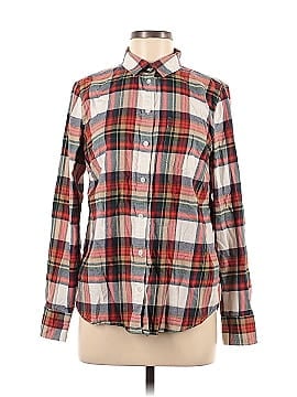 J.Crew Factory Store Long Sleeve Button-Down Shirt (view 1)