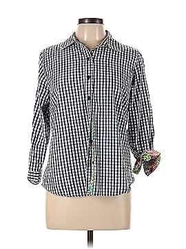 Caribbean Joe 3/4 Sleeve Button-Down Shirt (view 1)