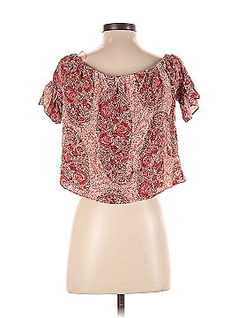 Madewell Short Sleeve Silk Top (view 2)