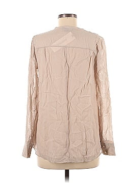 Vince. Long Sleeve Silk Top (view 2)