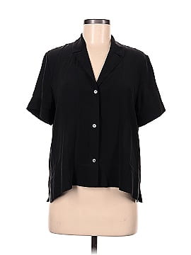 Everlane Short Sleeve Silk Top (view 1)