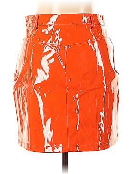 O. Vianca Faux Leather Skirt (view 2)