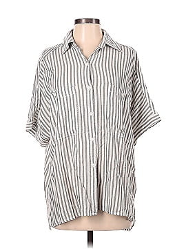 Max Studio Short Sleeve Button-Down Shirt (view 1)