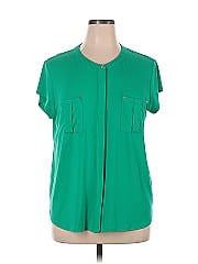 Dana Buchman Short Sleeve Blouse