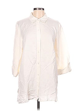 Anne Klein 3/4 Sleeve Button-Down Shirt (view 1)