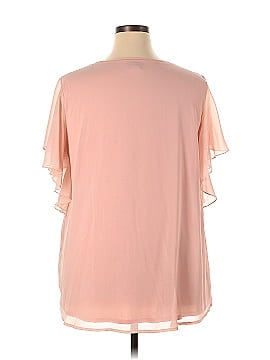 Worthington Short Sleeve Blouse (view 2)