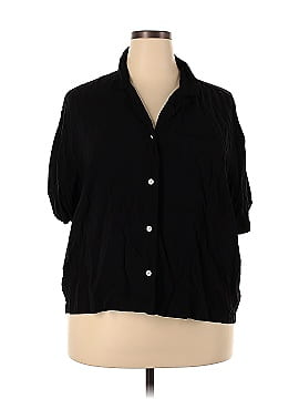 Gap 3/4 Sleeve Button-Down Shirt (view 1)