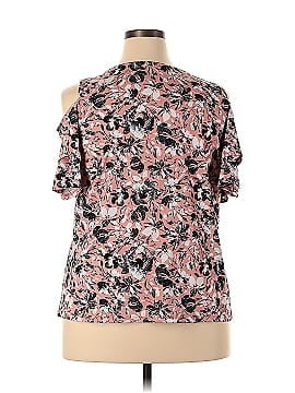 Adrienne Vittadini Short Sleeve Blouse (view 2)