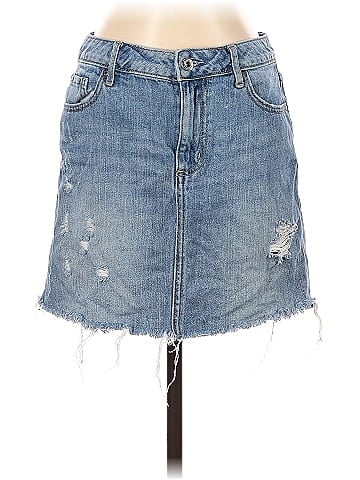 Melrose and Market Denim Skirt (view 1)