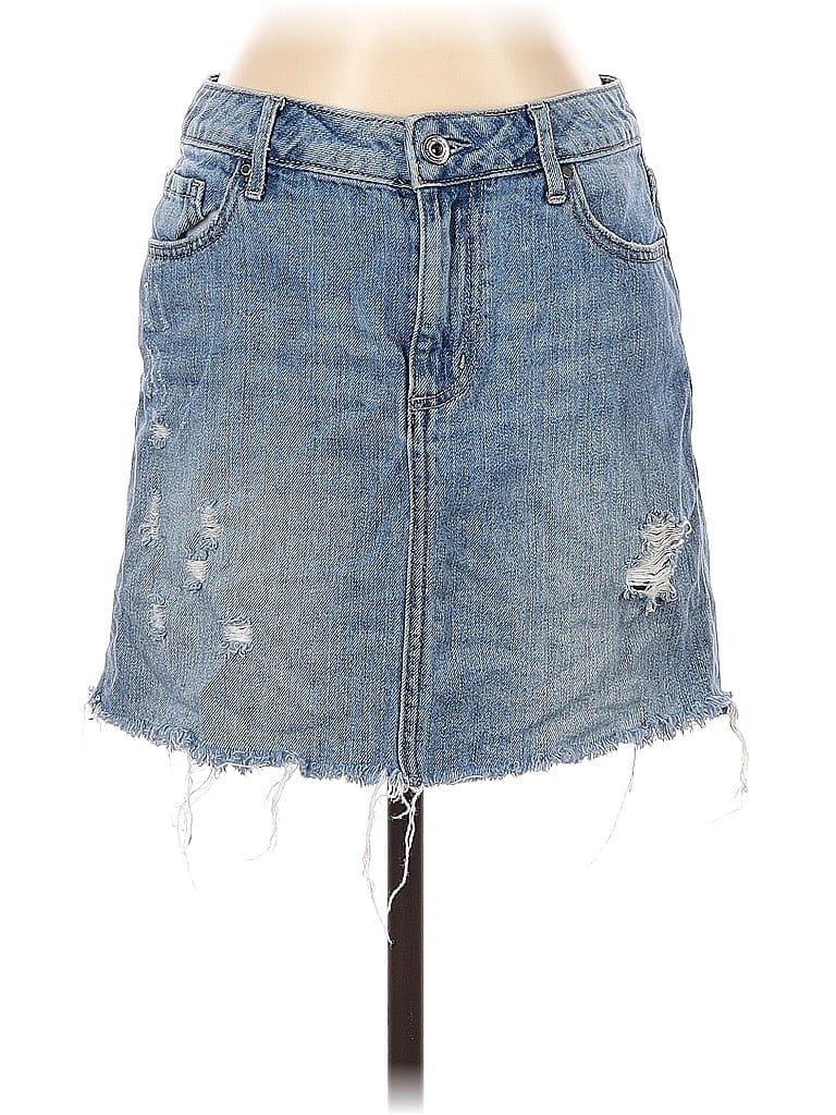 Melrose and Market Blue Denim Skirt Size 26 waist (petite) - photo 1