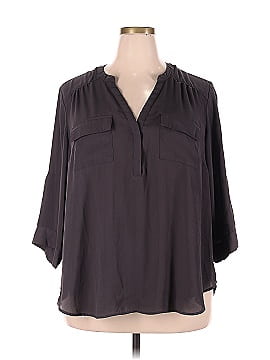 Torrid 3/4 Sleeve Blouse (view 1)