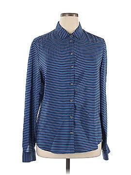 Banana Republic Long Sleeve Silk Top (view 1)