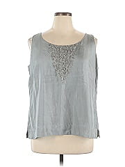 Eileen Fisher Sleeveless Silk Top