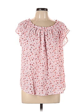 LC Lauren Conrad Short Sleeve Blouse (view 1)