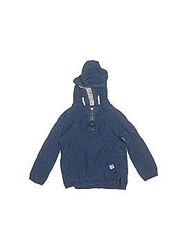 Zara Knitwear Pullover Hoodie (view 1)