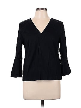 White House Black Market 3/4 Sleeve Blouse (view 1)