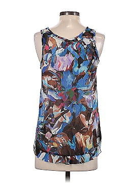 Broadway & Broome Sleeveless Silk Top (view 2)