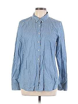 Gap Long Sleeve Button-Down Shirt (view 1)