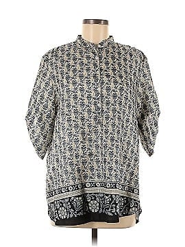 Lucky Brand 3/4 Sleeve Silk Top (view 1)