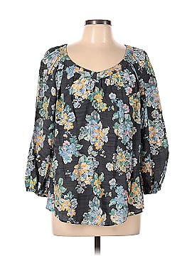 LC Lauren Conrad 3/4 Sleeve Blouse (view 1)