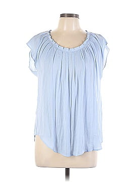 LC Lauren Conrad Short Sleeve Blouse (view 1)