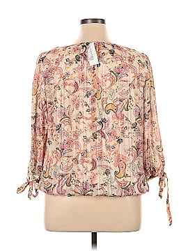 Roz & Ali 3/4 Sleeve Blouse (view 2)