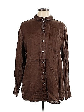 Gap Long Sleeve Button-Down Shirt (view 1)