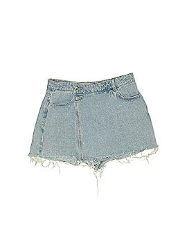 Zara Denim Skirt (view 1)