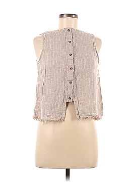 Drew Sleeveless Button-Down Shirt (view 1)