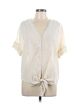 Max Studio Short Sleeve Blouse (view 1)