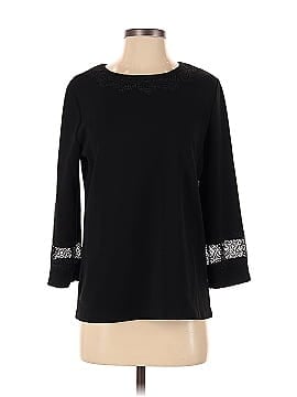 Karl Lagerfeld Paris 3/4 Sleeve Top (view 1)