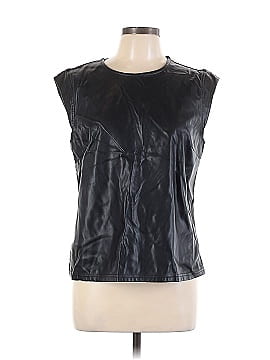 Laundry by Shelli Segal Faux Leather Top (view 1)